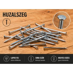Huzalszeg 6x160